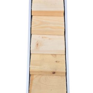 set 2 glisiere aluminiu 1m